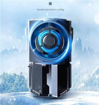 Dispositivo di raffreddamento per telefono ricaricabile MEMO DLA5 con batteria da 1200 mAh