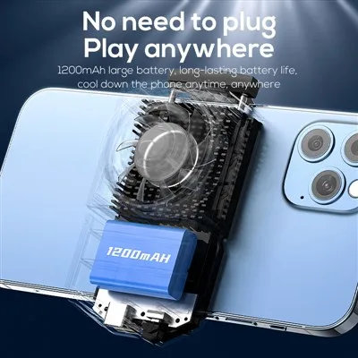 Radiatore per telefono a semiconduttore con batteria da 1200 mAh per Game For Peace